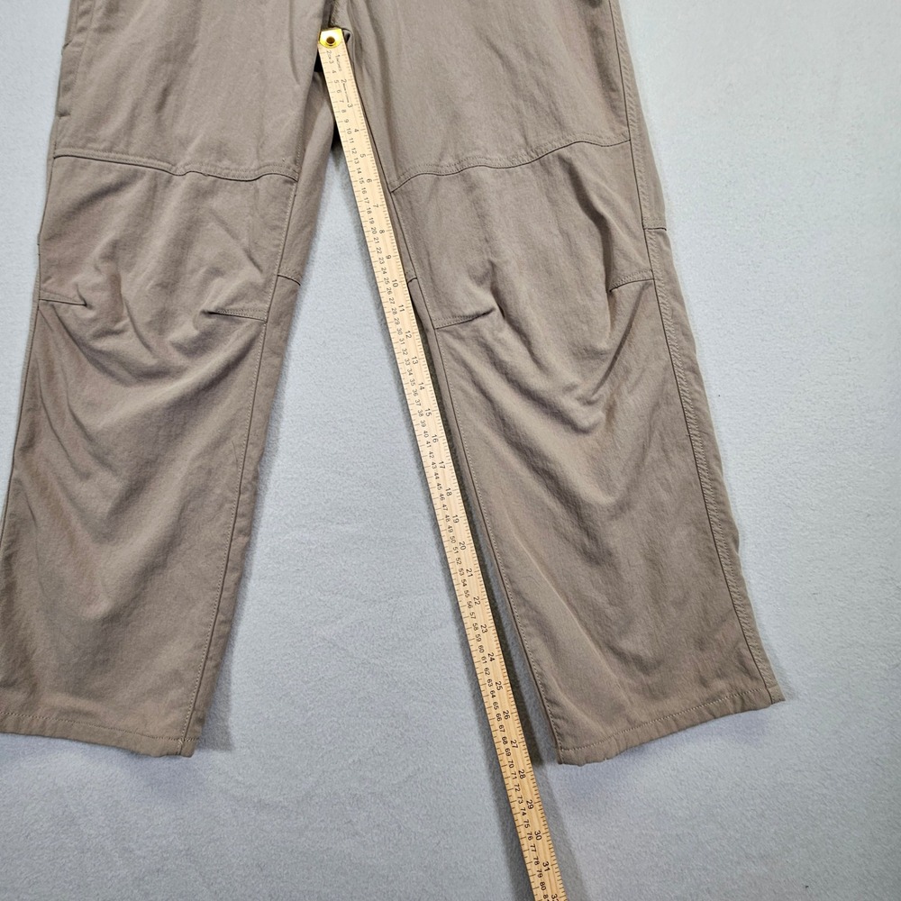 Eddie Bauer Pants Mens 36x30 100% Nylon Performance Cotton Feel Side Zip 0412 - Picture 3 of 12
